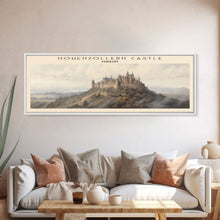 Cargar imagen en el visor de la galería, Hohenzollern Castle Travel Print Wall Art, Travel Poster Print, Retro Style COUNTRY Home Decor, Wall Hanging, Travel Gift Idea, Unique Metal Art
