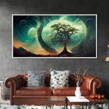 Load image into Gallery viewer, Gaia, norse mythology, canvas print, high fantasy art
