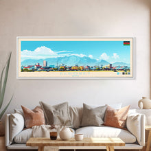 Load image into Gallery viewer, El-Obeid,  Sudan Travel Poster Panoramic Canvas Print, El-Obeid,  Sudan Painting,  Sudan Art, El-Obeid Travel Art, Guest Room Painting
