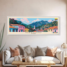 Carregar imagem no visualizador da galeria, Babahoyo, Ecuador Panoramic Canvas Print, Babahoyo, Ecuador Painting, Ecuador Art, Babahoyo Travel Poster, Travel Art, Vacation Gift
