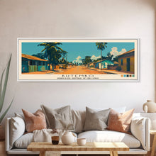 Carregar imagem no visualizador da galeria, Butembo, Congo Panoramic Canvas Print, Butembo, Congo Painting, Congo Art, Butembo Travel Poster, Travel Art, Guest Room Painting
