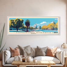 Cargar imagen en el visor de la galería, Comodoro Rivadavia, Argentina Panoramic Canvas Print, Comodoro Rivadavia, Argentina Painting, Argentina Art, Comodoro Rivadavia Travel Poster, Travel Art, Guest Room Painting
