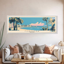 Carregar imagem no visualizador da galeria, Formosa, Argentina Panoramic Canvas Print, Formosa, Argentina Painting, Argentina Art, Formosa Travel Poster, Travel Art, Guest Room Painting
