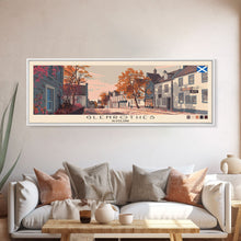 Carregar imagem no visualizador da galeria, Glenrothes, Scotland Panoramic Canvas Print, Glenrothes, Scotland Painting, Scotland Art, Glenrothes Travel Poster, Travel Art, Housewarming Gift
