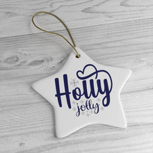 Carregar imagem no visualizador da galeria, Holly Jolly Christmas Ornament
