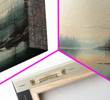 Carregar imagem no visualizador da galeria, Framed Canvas Wall Art Set of 3 Oil Painting Forest Tree Prints Minimalist Neutral Art Modern Farmhouse Wall Decor, Boho Art
