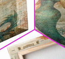 Load image into Gallery viewer, Coastal Mermaid Canvas Print Or Poster, Framed
