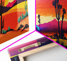 Load image into Gallery viewer, Desert Canvas Prints, Nature Prints Wall Art Set, Framed Canvas Prints Wall Decor, 3 Piece Wall Art Set, Southwestern Decor, Trendy Art
