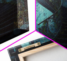 Cargar imagen en el visor de la galería, Fantasy Staircase, Framed Canvas Print, Stair Way to Beyond
