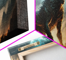 Load image into Gallery viewer, Fenrir, Fenrisúlfr, Norse Mythology, Hróðvitnir, Vánagandr, Vanargand, Fantasy Wolf Art, Nordic Fantasy Art
