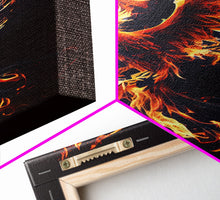 Carregar imagem no visualizador da galeria, Canvas Print Of &quot;The Phoenix&quot; - Rebirth Art - Framed Canvas Art - Framed Wall Art
