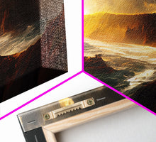 Cargar imagen en el visor de la galería, Cliffs and the sea, canvas print, ocean wall art
