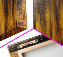 Carregar imagem no visualizador da galeria, Forest On Fire, Yellow Flames Wall Decor, Extra Large Wall Art, Wall Decor, Framed Canvas Print, Panoramic, Wall Art, Canvas Print
