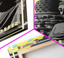 Load image into Gallery viewer, Indonesia Wall Art, Borobudur Temple, Java, Travel Wall Print, Travel Poster, Travel Artwork, Travel Wall Art, Canvas Wall Print
