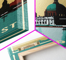 Carregar imagem no visualizador da galeria, Budapest, Hungary, European Wall Art, City Wall Art, Travel Wall Print, Travel Poster, Travel Artwork, Travel Wall Art, Canvas Wall Print
