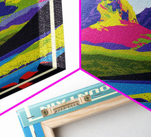 Load image into Gallery viewer, Cradle Mountain, Australia Travel Poster, Tasmania Wall Art, Travel Wall Print, Travel Poster, Travel Wall Art, Canvas Wall Print
