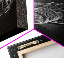 Carregar imagem no visualizador da galeria, Camera Wall Art, Photography Art, Craft Room Wall Decor, Minimalist Print, Wall Decor, Canvas Print, Wall Art, Framed Canvas
