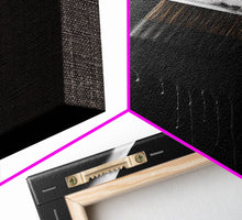 Load image into Gallery viewer, Dripping Paint Brush Wall Art, Black Paint, Brush Wall Decor, Minimalist Print. Wall Decor, Canvas Art, Wall Art, Framed Canvas Wall Decor
