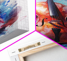 Carregar imagem no visualizador da galeria, Galaxy Cello Studio Decor Gift, Banjo Wall Art Canvas Print, Stringed Instruments, Cello Art, Banjo Poster Print, Cello Gifts, Musical Art
