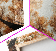 Carregar imagem no visualizador da galeria, Forest Art, Trees Wall Art, Fall Art Print, Panoramic Art, Wall Art, Canvas Art, Landscape Art, Wall Art Prints, Entryway Prints, RV Decor
