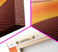 Load image into Gallery viewer, Desert Ladscape, Sand Dunes Art Print, Desert Art, Canvas Print, Wall Art, Vertical Art, Office Wall Decor, Landscape Print, Family Room Art
