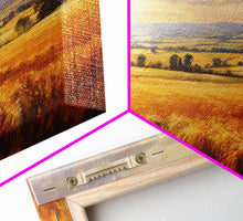 Load image into Gallery viewer, Countryside Wall Art, Wheat Field Art Print, Landscape Wall Art, Countryside Art, Canvas Print, Wall Art, 3 Piece Wall Art, Dorm Room Art
