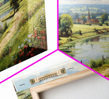 Cargar imagen en el visor de la galería, French Country Landscape Gallery Wall Art Set | Vintage Living Room Decor | Collection of 3 | French Countryside | Farmhouse Decor
