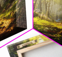 Carregar imagem no visualizador da galeria, Forest Print, Trees Art, Landscape Wall Art, Canvas Print, Wall Art, 3 Piece Wall Art, Nature Prints, Botanical Wall Art, Family Home Decor
