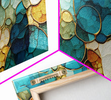 Carregar imagem no visualizador da galeria, Abstract Art Print, Vibrant Wall Print, Canvas Print, Wall Art, 3 Piece Wall Art, Abstract Wall Art, Above Bed Art, Teen Girl Room Decor
