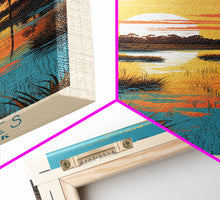 Carregar imagem no visualizador da galeria, Everglades National Park Travel Poster Print, Canvas Print Wall Art, Florida Travel Art, Midcentury Modern Travel Decor, MCM Wall Art
