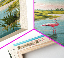 Carregar imagem no visualizador da galeria, Everglades National Park Florida Travel Art, National Park Print, Minimalist Travel Art, Midcentury Modern Style Landscape Painting
