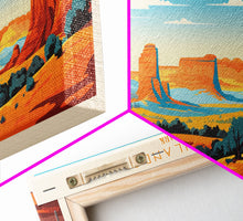 Carregar imagem no visualizador da galeria, Canyonlands National Park, Panoramic Utah Travel Art, National Park Print, Minimalist Travel Art, Midcentury Modern Style Landscape
