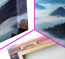 Load image into Gallery viewer, Blue Ridge Mountains Panoramic Wall Art, Bluebridge Mountains National Parkway, Beautiful Cabin Decor, Boho Photography Wall Art Print
