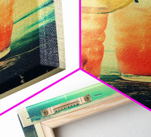Cargar imagen en el visor de la galería, Cocktail Wall Print, Bar Cart Print, Canvas Print, Wall Hanging, Portrait Art, Cocktail Print, Kitchen Wall Art, Bar Wall Decor, Couple Gift
