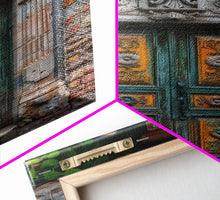 Load image into Gallery viewer, Change223 Colorful Indian Architecture Canvas Print, Traditional Art if India, Photography Print, Indian Wall Art, Living Room Decor
