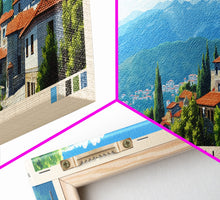 Carregar imagem no visualizador da galeria, Alepu, Bulgaria Panoramic Print, Vacation Gift, Bulgaria Wall Art, Beach Painting, Beach Decor, Beach Or Lakehouse Art
