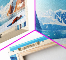 Carregar imagem no visualizador da galeria, Baffin Island, Canada Panoramic Beach Print, Vacation Gift, Canada Wall Art, Beach Painting, Beach Decor, Beach Painting
