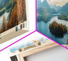 Load image into Gallery viewer, Bleibtreusee, Germany Panoramic Print, Vacation Gift, Germany Wall Art, Vacation Wall Art, Vacatation Memories, Beach Decor, Beach Or Lakehouse Art
