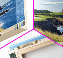 Carregar imagem no visualizador da galeria, Brier Island, Canada Panoramic Beach Print, Vacation Gift, Canada Wall Art, Beach Painting, Beach Decor, Beach Painting
