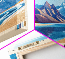 Cargar imagen en el visor de la galería, Cavancha, Chile Panoramic Print, Vacation Gift, Chile Wall Art, Beach Painting, Beach Decor, Large Wall Art, Wood Frame Art
