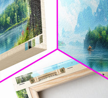 Cargar imagen en el visor de la galería, Côn Đảo, Vietnam Panoramic Beach Print, Vacation Gift, Vietnam Wall Art, Beach Painting, Beach Decor, Beach Painting
