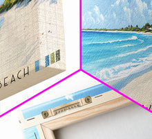 Load image into Gallery viewer, Cockburn Town Beach, Turks and Caicos Panoramic Beach Print, Vacation Gift, Turks and Caicos Wall Art, Beach Painting, Beach Decor, Beach Painting

