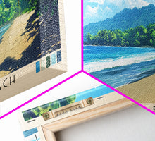 Load image into Gallery viewer, Dominical Beach, Costa Rica Panoramic Print, Vacation Gift, Costa Rica Wall Art, Vacation Wall Art, Vacatation Memories, Beach Decor, Beach Or Lakehouse Art
