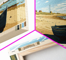 Load image into Gallery viewer, Dungeness, United Kingdom Panoramic Print, Vacation Gift, United Kingdom Wall Art, Beach Painting, Beach Decor, Beach Or Lakehouse Art
