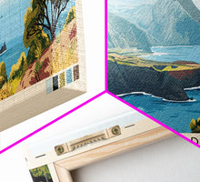 Load image into Gallery viewer, El Hierro, Spain Panoramic Print, Vacation Gift, Spain Wall Art, Beach Painting, Beach Decor, Beach Or Lakehouse Art
