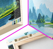 Cargar imagen en el visor de la galería, Ho Coc, Vietnam Panoramic Beach Print, Vacation Gift, Vietnam Wall Art, Beach Painting, Beach Decor, Beach Painting
