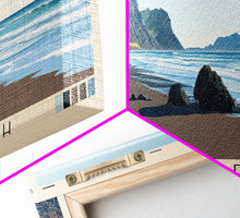 Load image into Gallery viewer, Sandvik Beach, Iceland Panoramic Print, Vacation Gift, Iceland Wall Art, Vacation Wall Art, Vacatation Memories, Beach Decor, Beach Or Lakehouse Art
