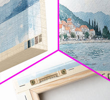 Load image into Gallery viewer, Bačvice, Croatia Watercolor Beach Print, Vacation Gift, Croatia Wall Art, Beach Painting, Beach Decor, Beach Painting
