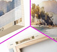 Load image into Gallery viewer, Fitzroy Island, Australia Watercolor Beach Print, Vacation Gift, Australia Wall Art, Beach Painting, Beach Decor, Beach Painting
