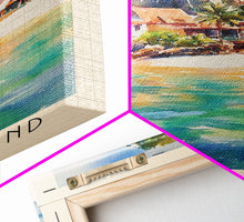 Load image into Gallery viewer, Apo Island, Philippines Watercolor Beach Print, Vacation Gift, Philippines Wall Art, Beach Painting, Beach Decor, Beach Painting

